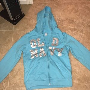 Old Navy Girls Zip Up Hoodie